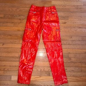 I am gia red pants